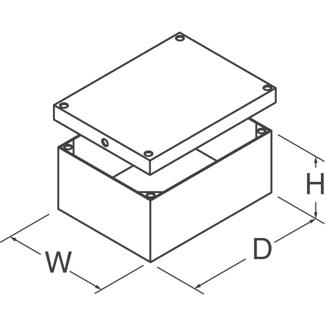 7103 PLAIN ALUMINUM LMB Heeger Inc.  Boxen